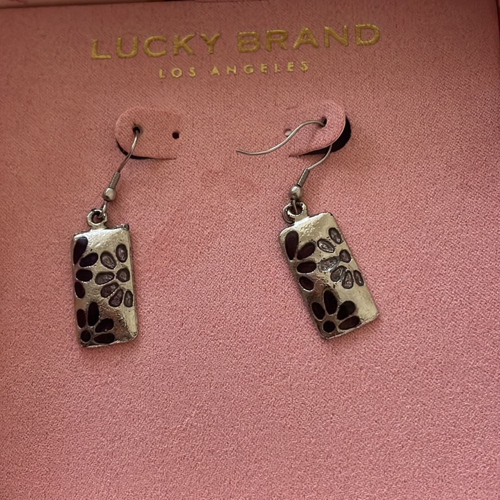 Lucky brand white earrings - Picture 4 of 4